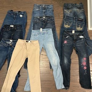 Girls size 8 jeans/ pants